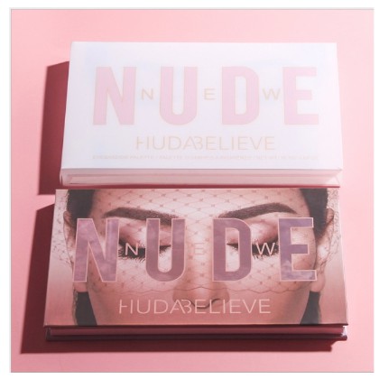 Bảng Phấn Mắt Nhũ New Nude Huda Believe 18 màu Nội Địa Trung Shopee
