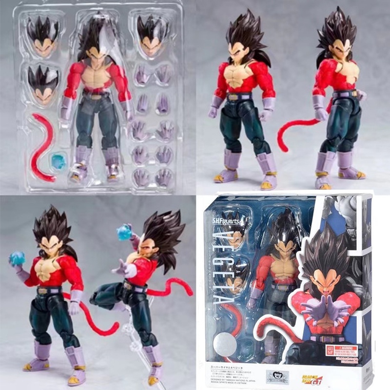 Articulado Vegeta 16cm Dragon Ball SHF Goku Super Saiyan PVC Action