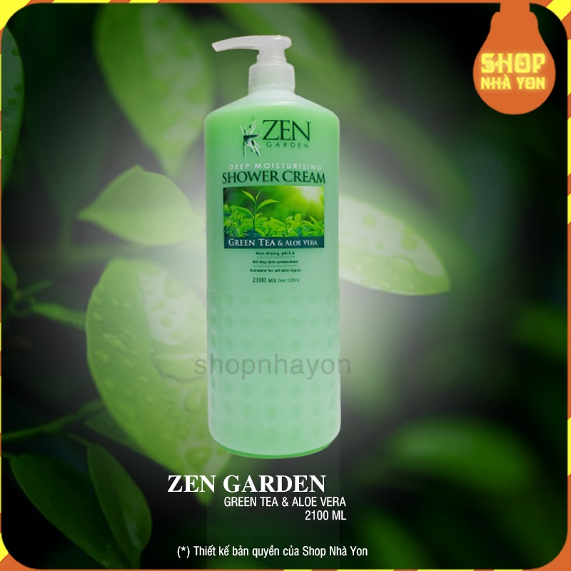 Sữa tắm Zen Garden shower cream 2100ml Malaysia Shopee Việt Nam