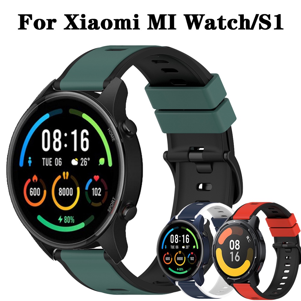 D Y Eo Silicone Mm Cho Ng H Th Ng Minh Xiaomi Mi Watch S S