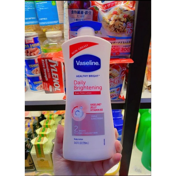 S A D Ng Th S Ng Da Vaseline Healthy Bright Daily Brightening Body