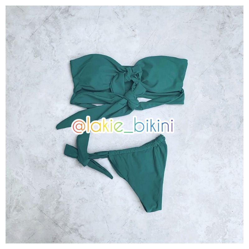 Bikini Cut Out Hoa Nhí Quay Hoa Nơ Ngực Sexy Shopee Việt Nam