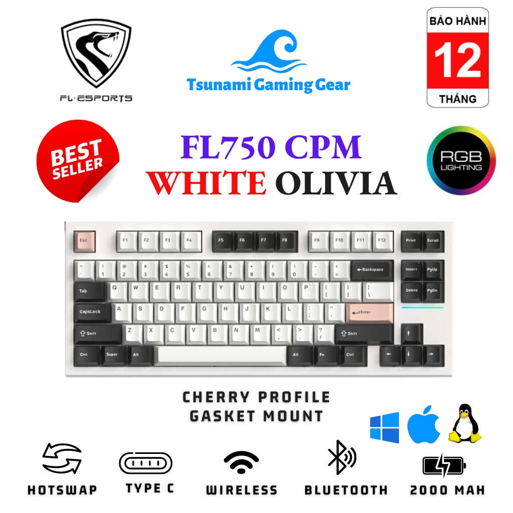 B N Ph M C Fl Esports Fl Cpm White Olivia Metal Heart I Gasket