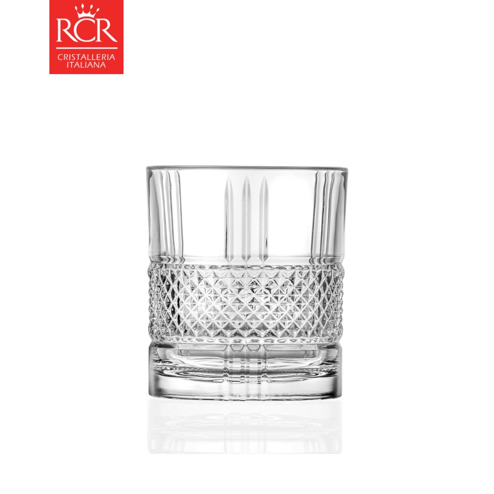 Ly Rock Thuỷ Tinh Pha Lê Ý RCR Crystal Brillante Dof Tumbler 340ml