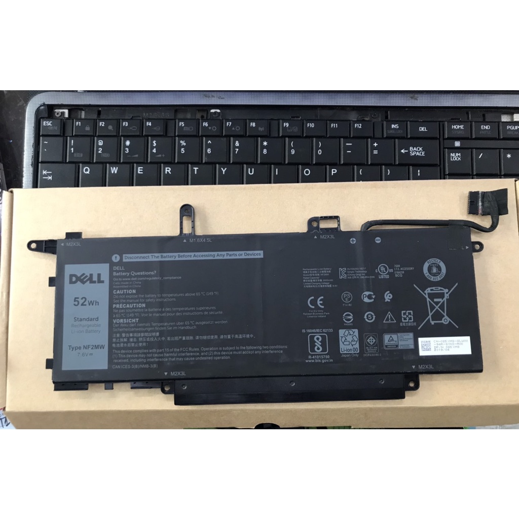 Pin Dell Latitude 7400 9410 NF2MW Battery 52wh Shopee Việt Nam