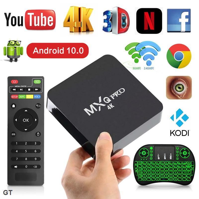 Đầu TV Box Mxq PRO 5G 4K Android Ultra HD Android 11 1 KèM Phụ KiệN