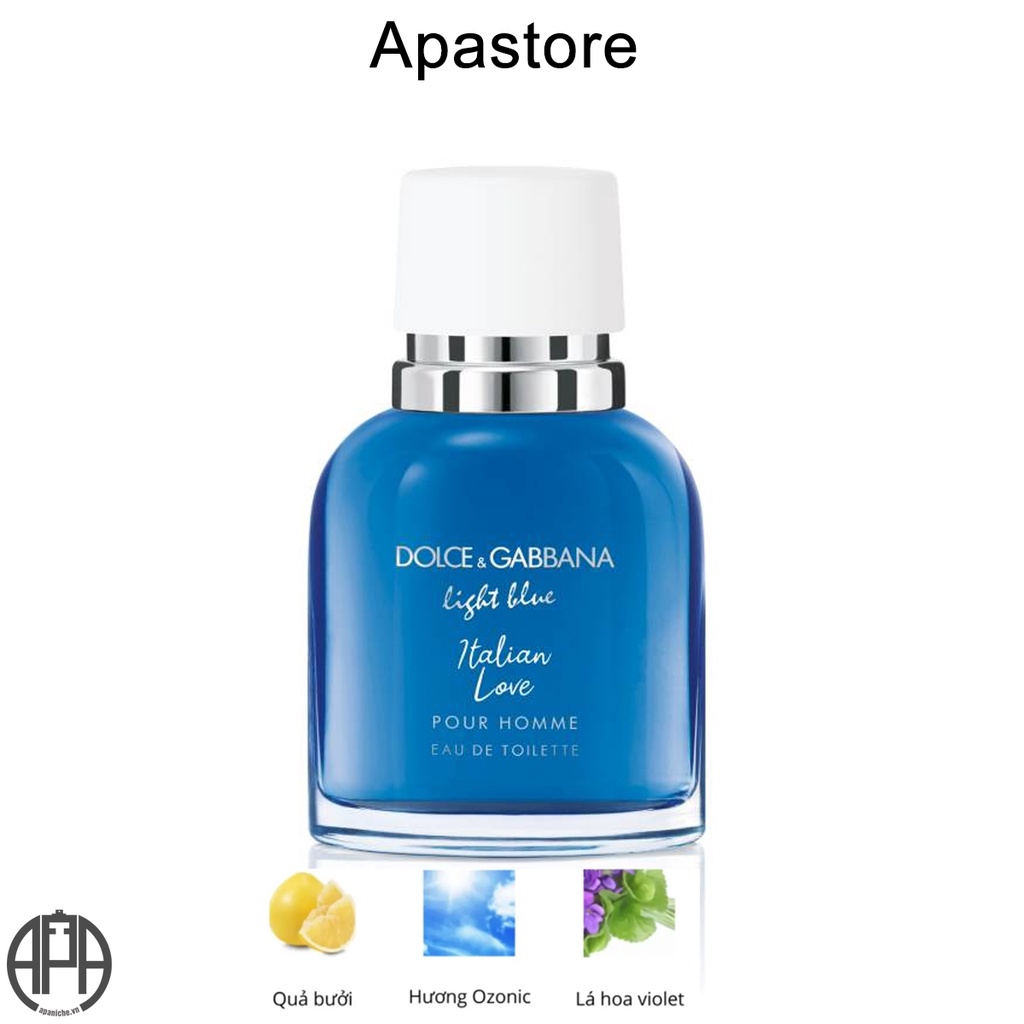 N C Hoa Nam D G Light Blue Italian Love Edt Pour Homme Apa Store