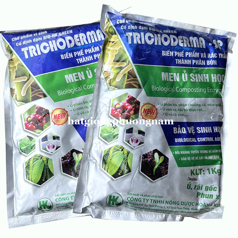 1 KG CHẾ PHẨM VI SINH NẤM ĐỐI KHÁNG TRICHODERMA Shopee Việt Nam