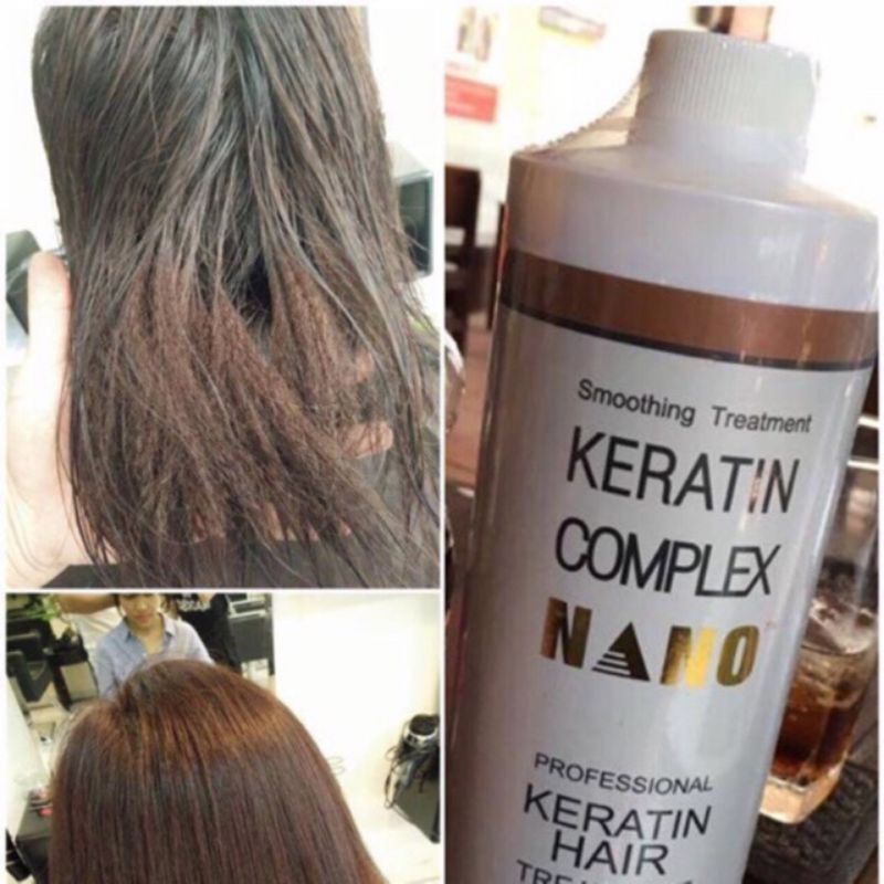 PHỤC HỒI KERATIN CHO TÓC HƯ TỔN NẶNG NANO COMPLEX mẫu mới Shopee