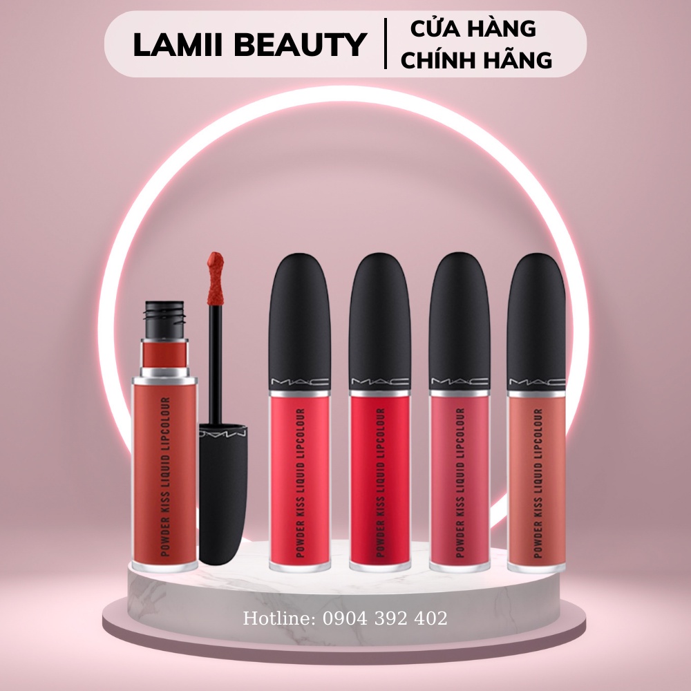 Son kem MAC POWDER KISS LIQUID LIPSTICK chính hãng Shopee Việt Nam