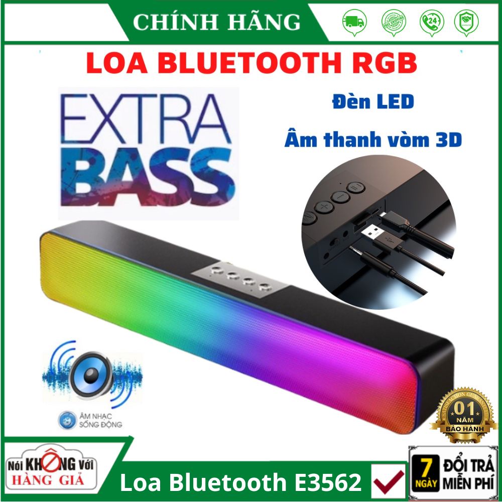 Loa Bluetooth C N Led Nh Y Theo Nh C Soundbar Rgb E Rgb M Thanh