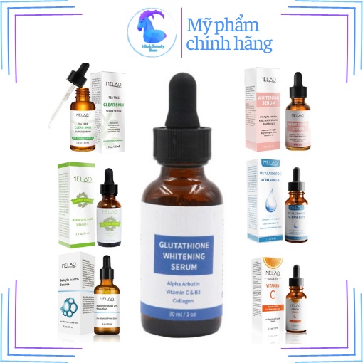 Serum Melao Retinol Hyaluronic Acid Vitamin C B Niacinamide