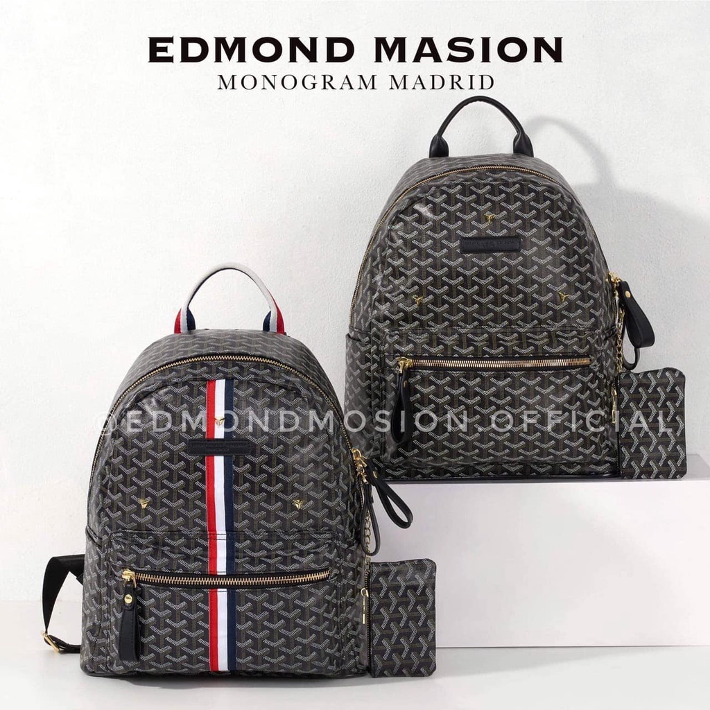 CHÍNH HÃNG Balo Edmond Masion X Thom Browne CHÍNH HÃNG cặp sách da