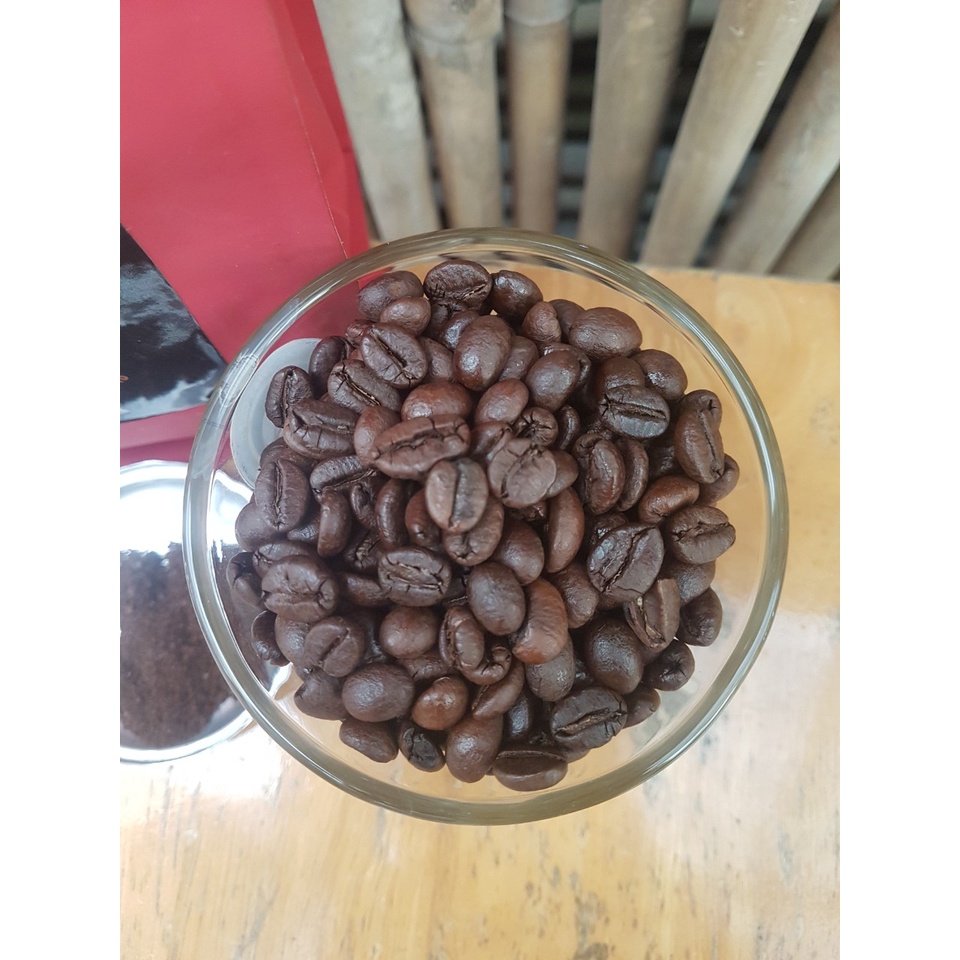 Cà phê nguyên chất Blend Robusta Arabica rang mộc đậm đà thơm nồng