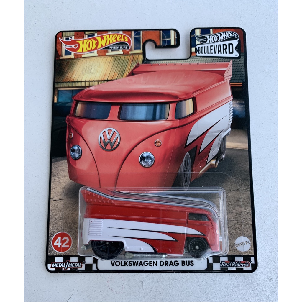 Hot Wheels Premium Boulevard Volkswagen Drag Bus Shopee Việt Nam