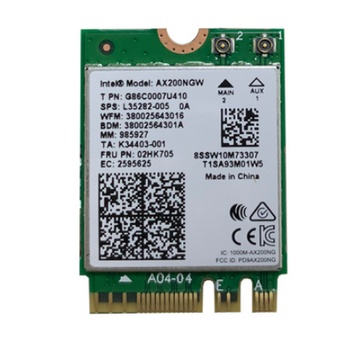 Card Intel Wifi Bluetooth Ac Lenovo Ax Ax Ngw Chu N