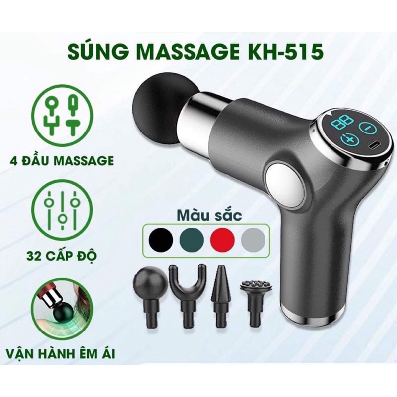 MÁY MASSAGE CẦM TAY MINI CẢM ỨNG ĐẤM LƯNG MÁT XA TRỊ LIỆU CỔ VAI GÁY