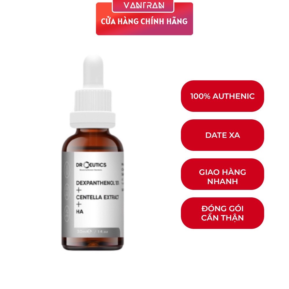 Tinh Chất Vitamin B5 Cấp Ẩm Và Phục Hồi Da DrCeutics 30ml Shopee