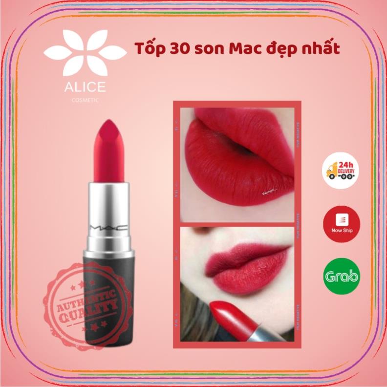 Son MAC chính hãng các màu đẹp nhất Chili Ruby Woo Marrakesh son