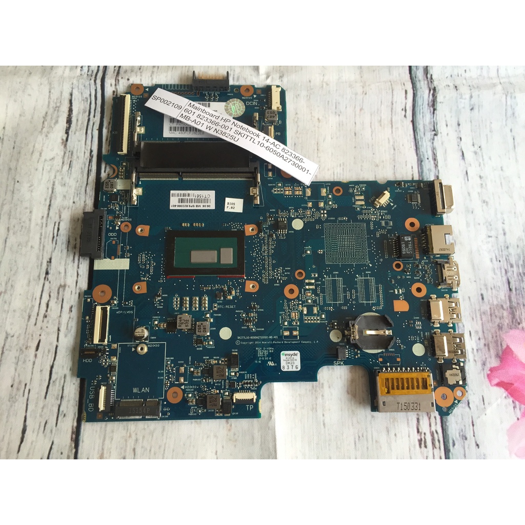 Mainboard HP Notebook 14 AC 823366 601 823366 001 SKITTL10 6050A2730001