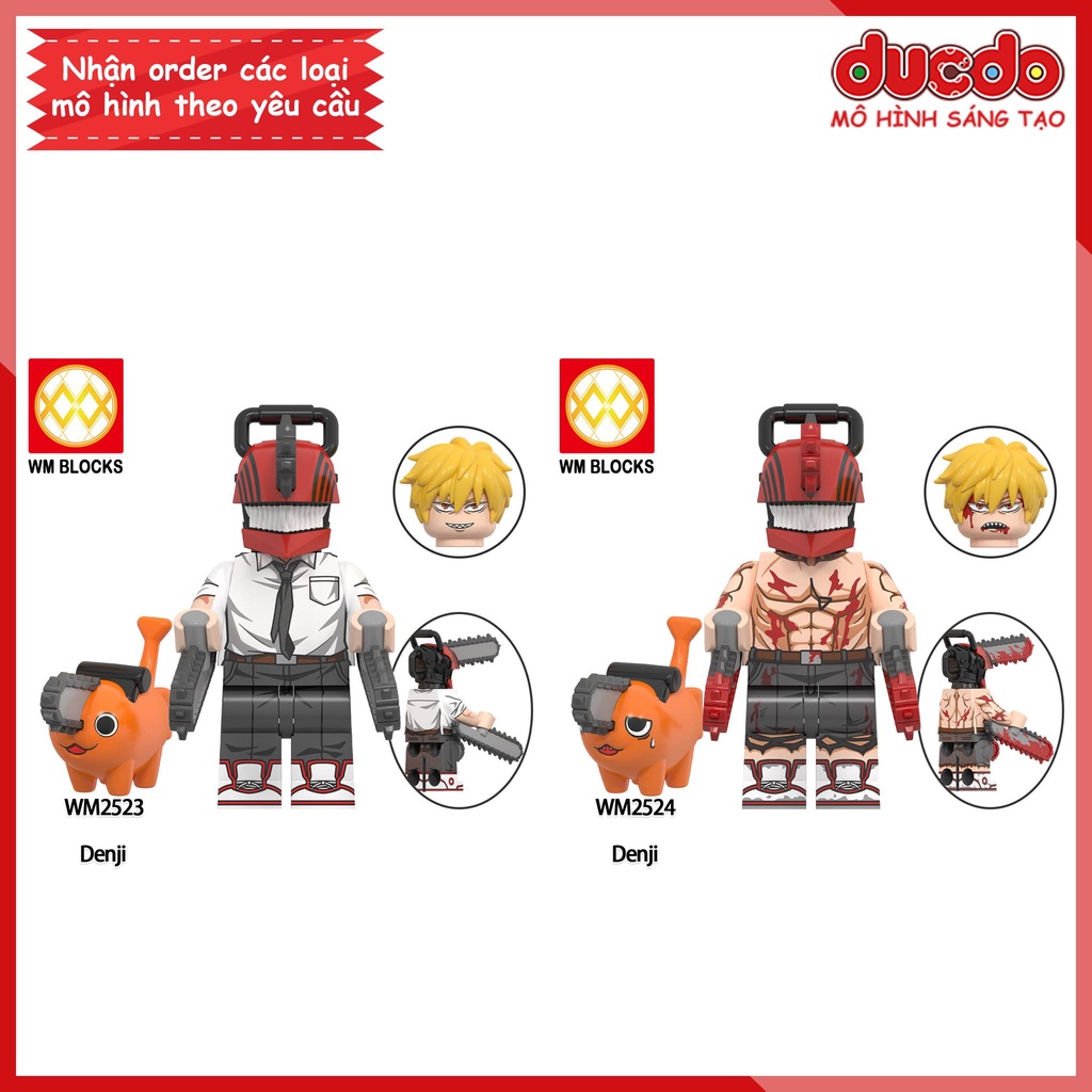 Minifigures Nh N V T Qu M Y C A Chainsaw Man Denji Pochita Ch I