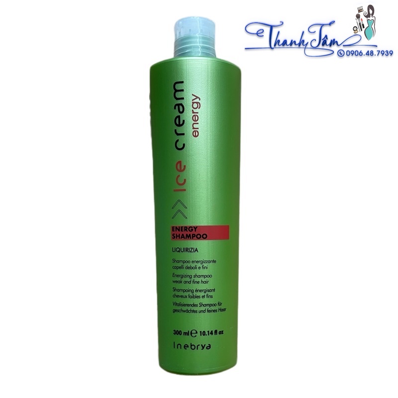 Dầu gội Inebrya chống rụng tóc Energy Anti Hair Loss Shampoo 300ml