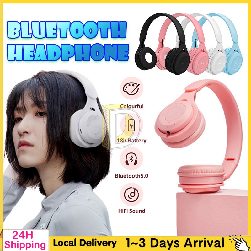 Tai Nghe Kh Ng D Y Sanag Tai Nghe Bluetooth Fon Kepala Hifi Bass Tai