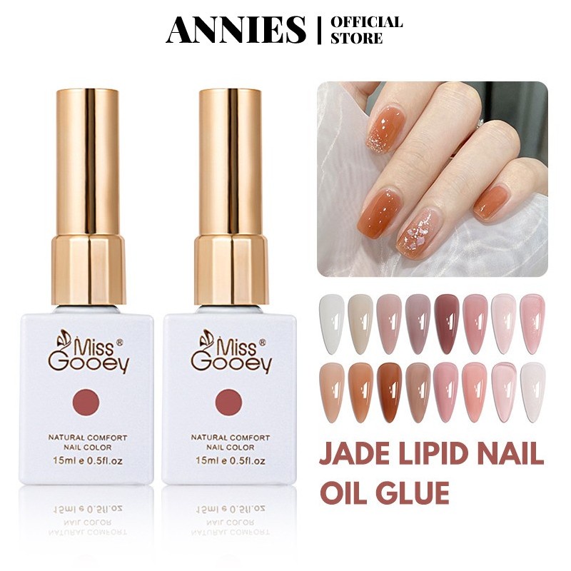 Gel sơn móng tay ANNIES tông màu nude lạnh tùy chọn thời trang mới dành