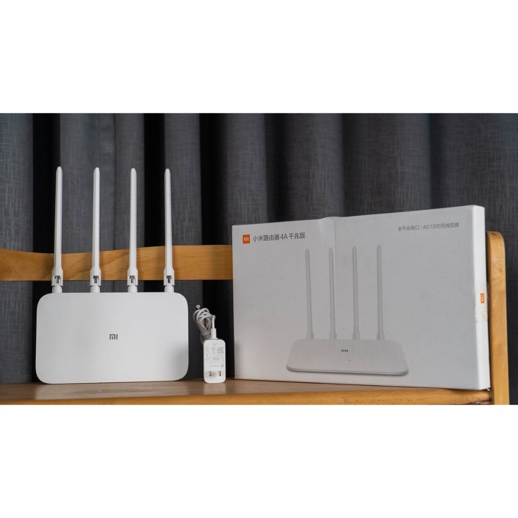 Bộ phát Router Wifi Xiaomi Router 4A Gigabit 1000Mbps Chuẩn AC1200 đáp