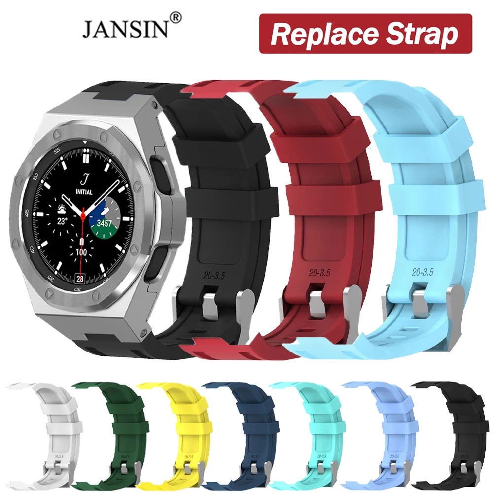 Jansin Silicone Replace Watch Strap For Samsung Galaxy Watch Classic