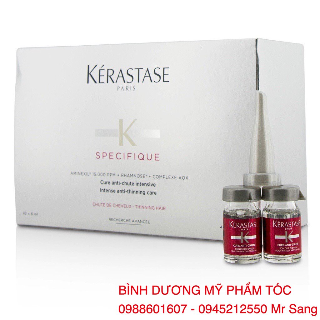 Huyết thanh chống rụng và mọc tóc KERASTASE CURE ANTI CHUTE Specifique