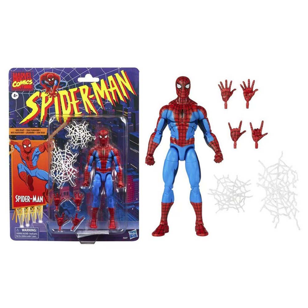 Marvel Legends Ben Reilly Spider Man Symbiote Spider Man Action