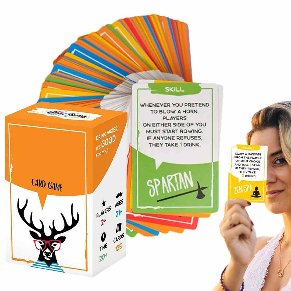 Sotally Tober Drinking Games For Adults Fun Party Card Game English