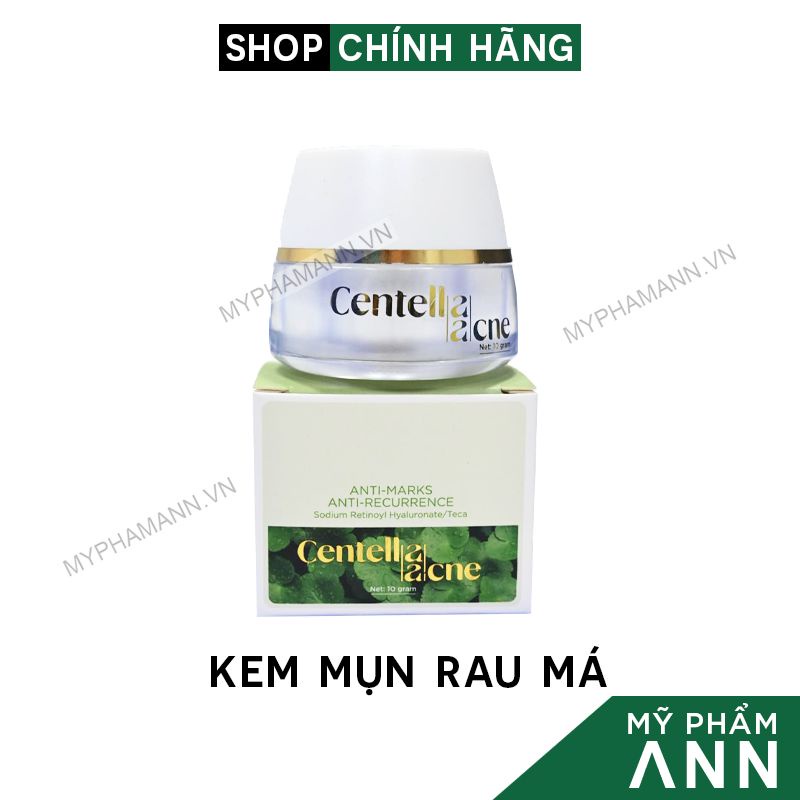 Kem Face Rau Má Giảm Mụn Jiuhe Thanh Tô Centella Acne Chính hãng