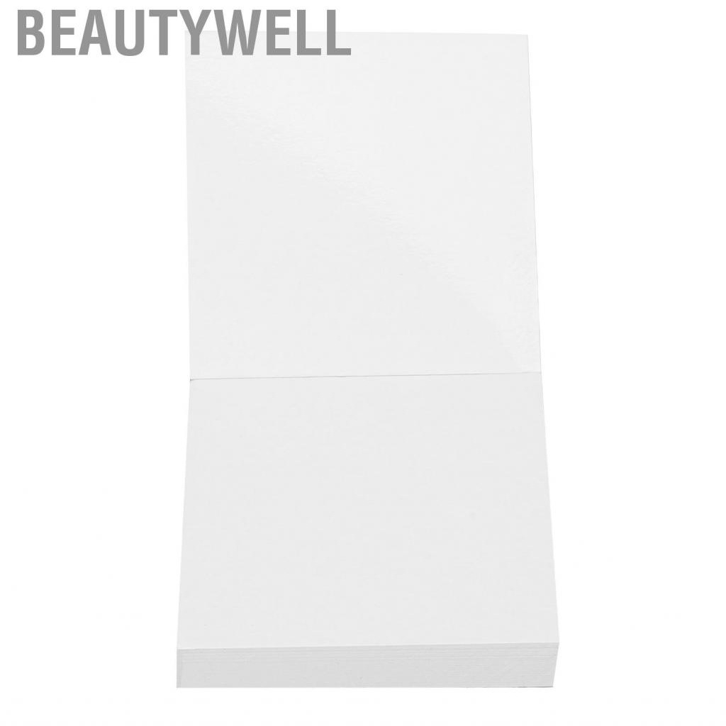 Beautywell Disposable Nail Art Mixing Paper Gel Polish Palette Color