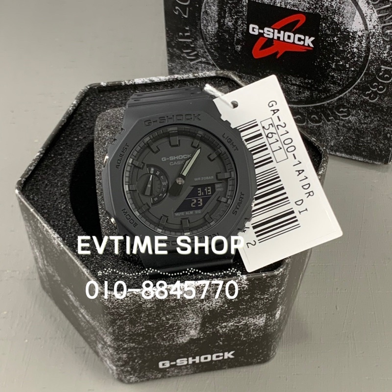 Yxys Asian Set 100 Original Casio G Shock TMJ Black GA 2100 1A1DR