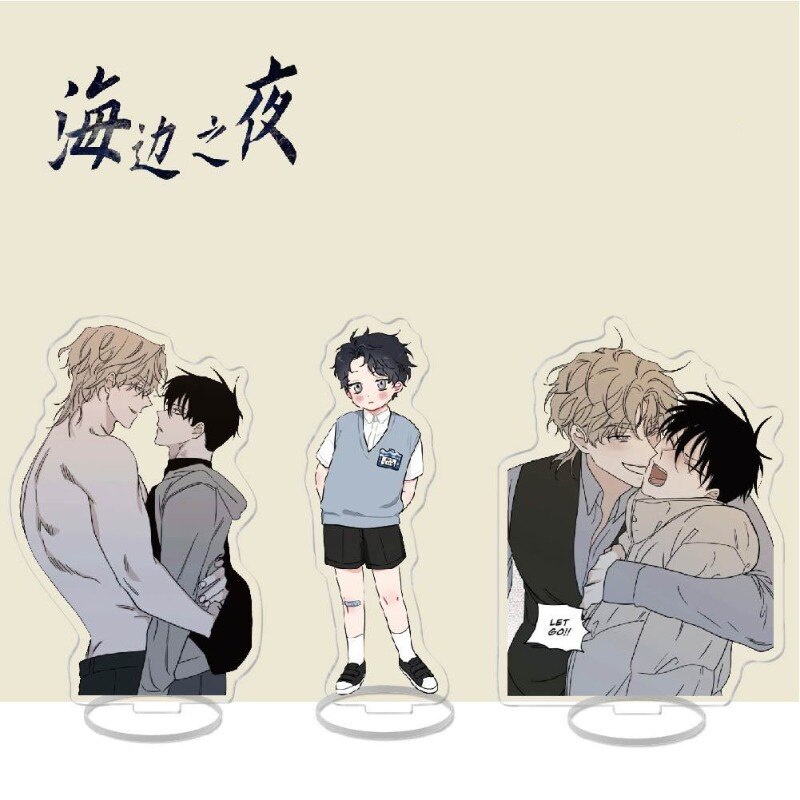 Mô hình Standee Đêm bên bờ biển Manhwa Low Tide in Twilight Yeo TaeJu