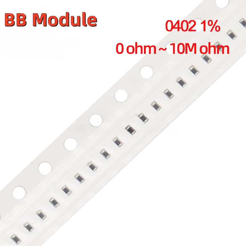 Set 100 Điện Trở 1 0402 smd 0r 10m 1 16 w 0 1 10 22 100 150 220