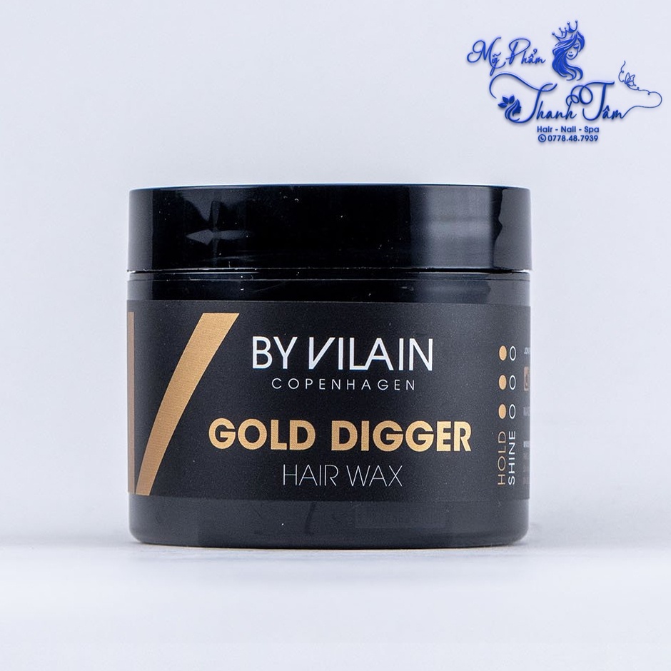 Sáp vuốt tóc nam chính hãng By Vilain Gold Digger 65ml New 2023