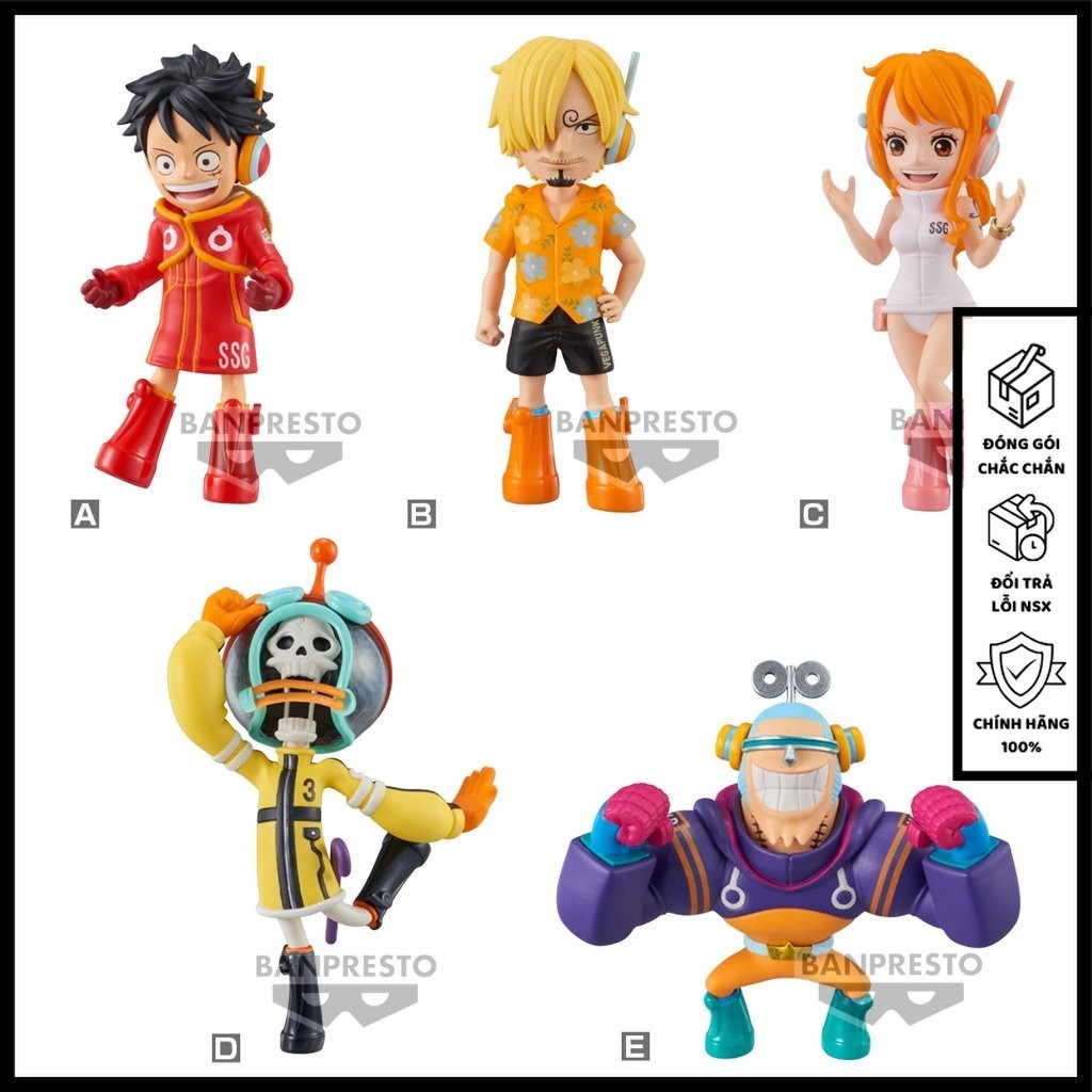 Mô hình WCF ONE PIECE Egg Head Vol 1 Vol 2 Ra mắt tháng 5 2024