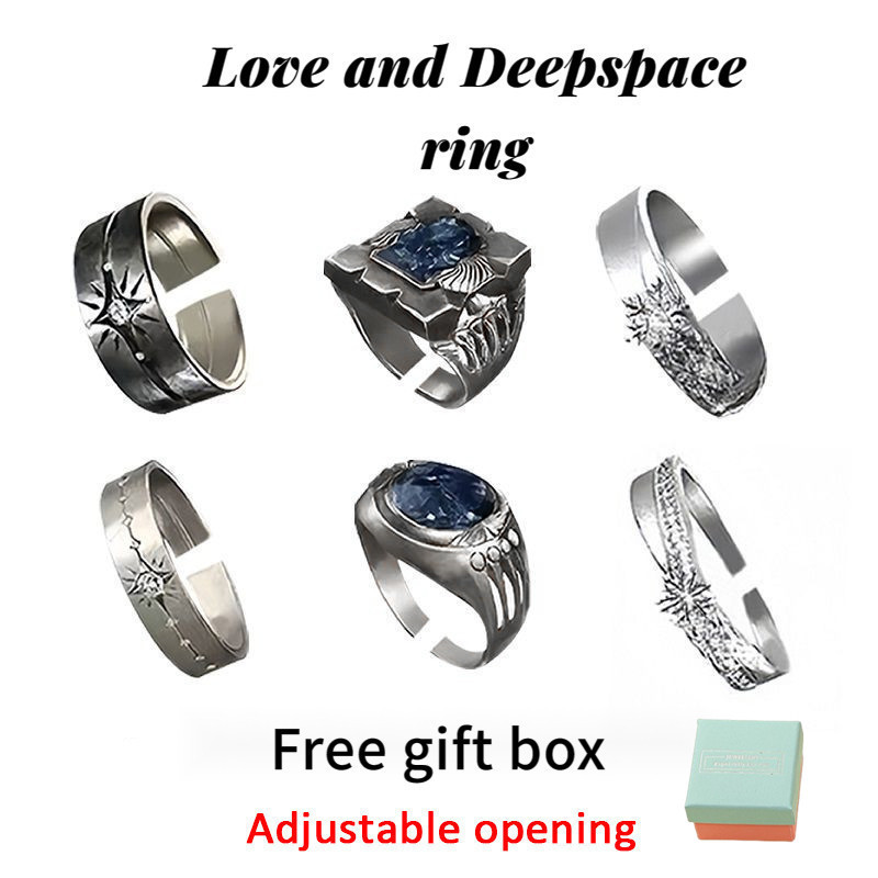 Love and deepspace Tình yêu và không gian sâu Nhẫn cưới Zircon Trò chơi