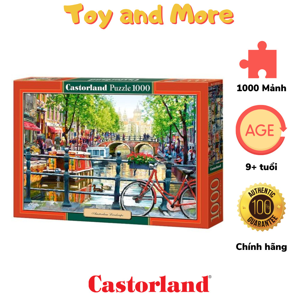 B Tranh Gh P X P H Nh Castorland Amsterdam Landscape M Nh