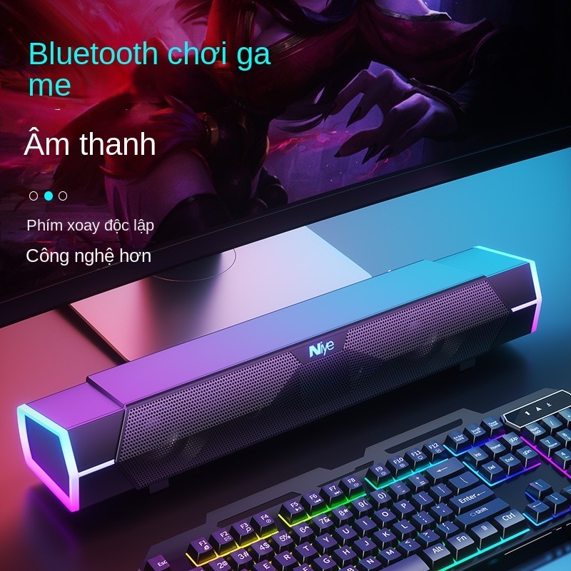 Loa bluetooth Loa Thanh Soundbar BluetoothLoa Máy Tính Để Bàn Có Mic