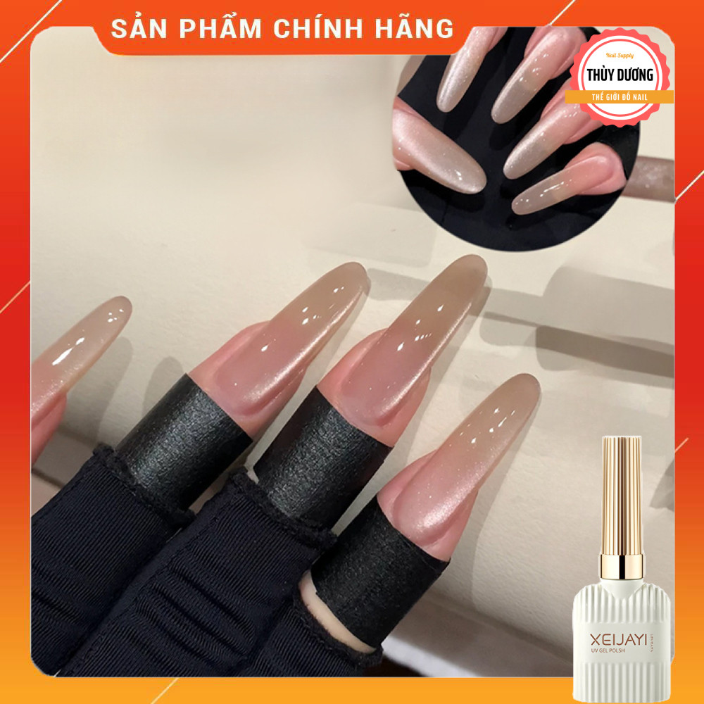 Tea Sơn gel Xeijayi chính hãng siêu đặc mắt mèo ánh trăng trà nude
