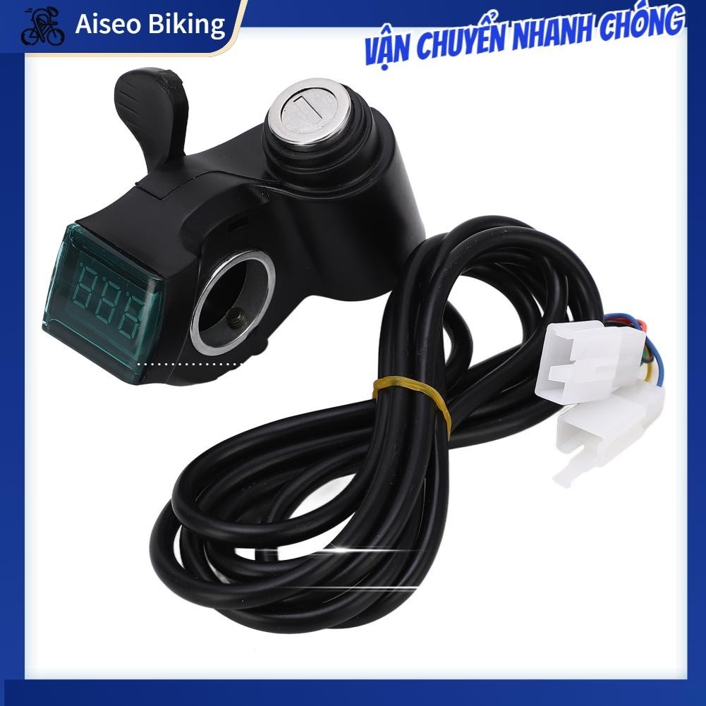 Aiseo Motor Bộ điều khiển xe đạp điện 24V 500W ngón tay cái chải với