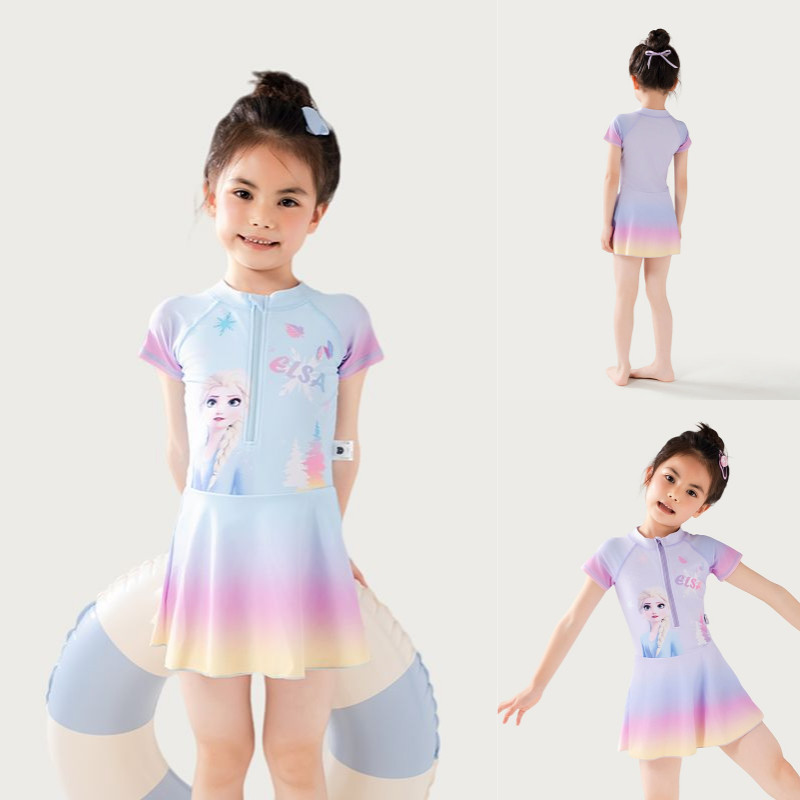 Đồ bơi bé gái liền thân Tukibaby size 10 55kg chất xịn bikini cho bé