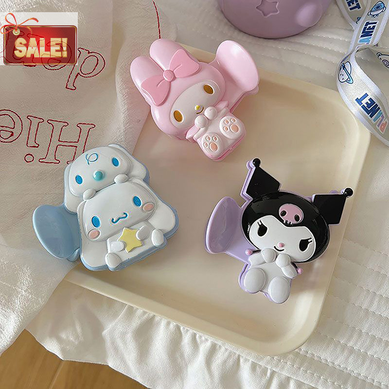 Bl Kawaii Sanrio Kuromi My Melody Cinnamoroll Kẹp Tóc Ngọt Vuốt Tóc Cho