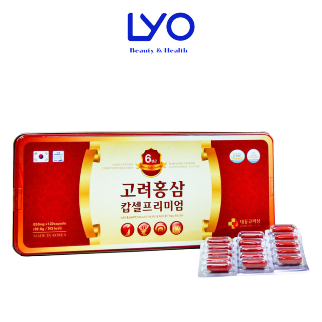 Vi N M H Ng S M Daedong Korea Red Ginseng Capsule Premium G