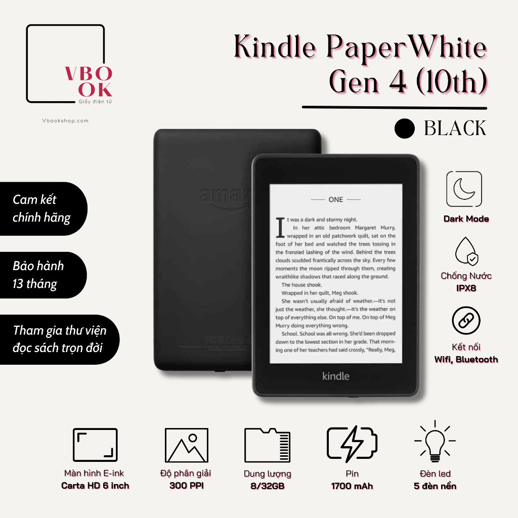 M Y C S Ch Kindle Paperwhite Gen Th Ch Nh H Ng Shopee Vi T Nam