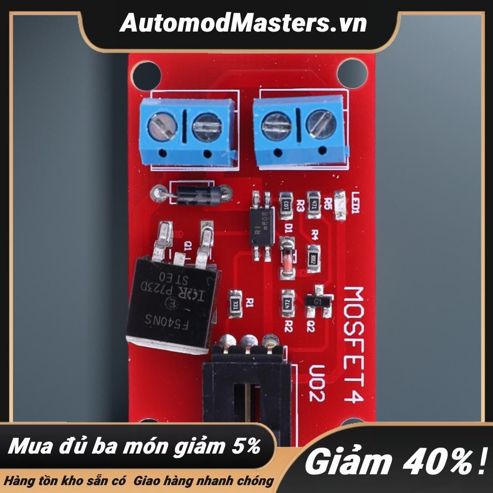 Bộ điều khiển mạch DC 1 kênh Mô đun chuyển đổi MOSFET Công tắc điện tử